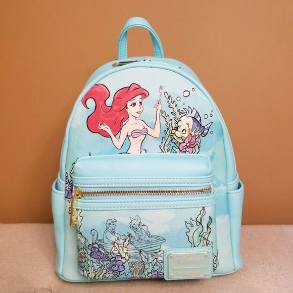 Loungefly Bags Disney The Little Mermaid Kiss The Girl Backpack
